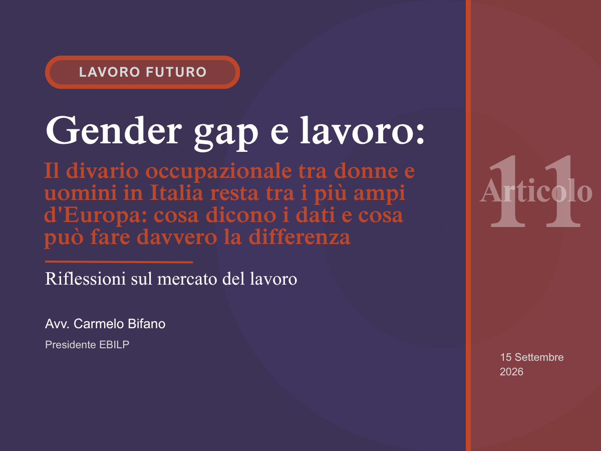 Scopri di più sull'articolo Gender gap e lavoro: i numeri in Italia